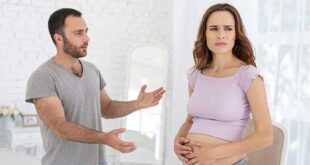 بدرفتاری همسر دوران بارداری