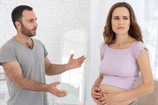 بدرفتاری همسر دوران بارداری